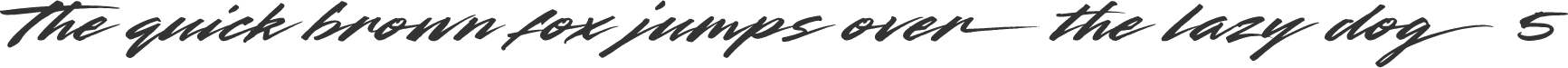 Palm Club Script 異字体との組み合わせ